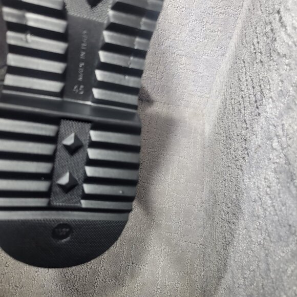 Giovanni Conti Mens Size EU 45 US 12 Black Suede Sherpa Lined Winter Ankle Boots - Picture 10 of 13